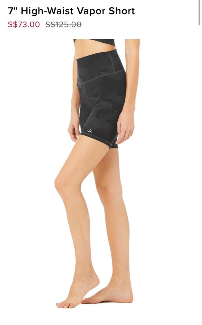 Alo yoga high waist Vapor short XXS Women s Fashion Activewear