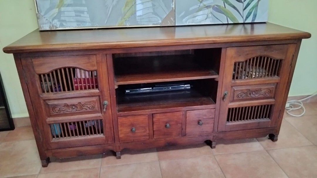 Rare Antique TV console for sale, Furniture & Home Living, Furniture