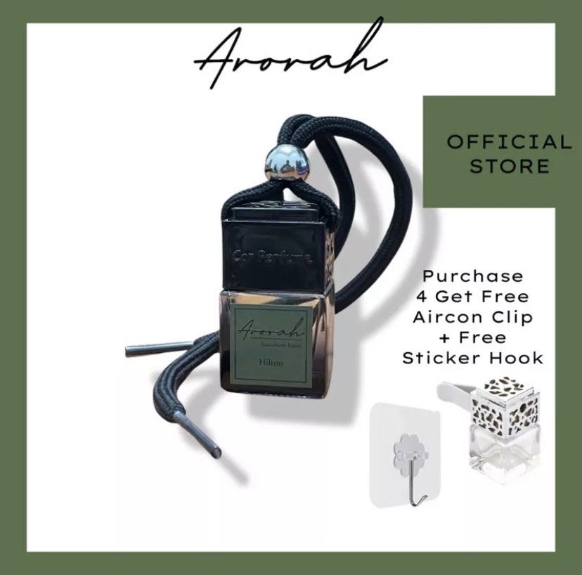 ARORAH 8ML Car Hanging Perfume Aroma Freshener – Arorah Products