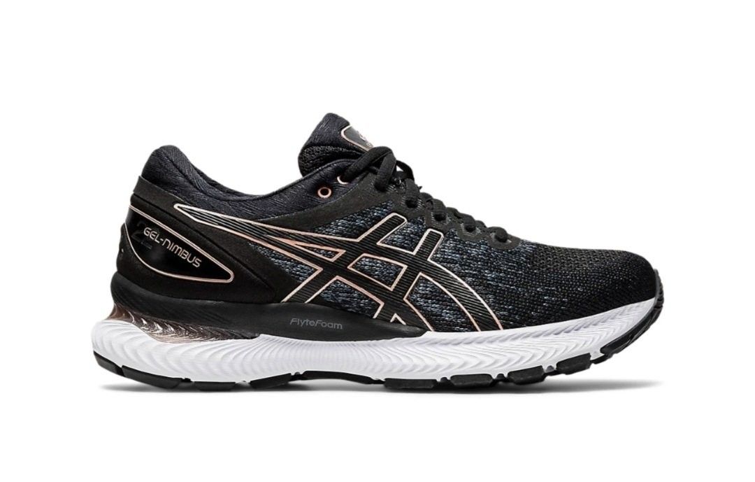 Asics Gel Nimbus 22 Knit Black Gold Original Fesyen Pria Sepatu