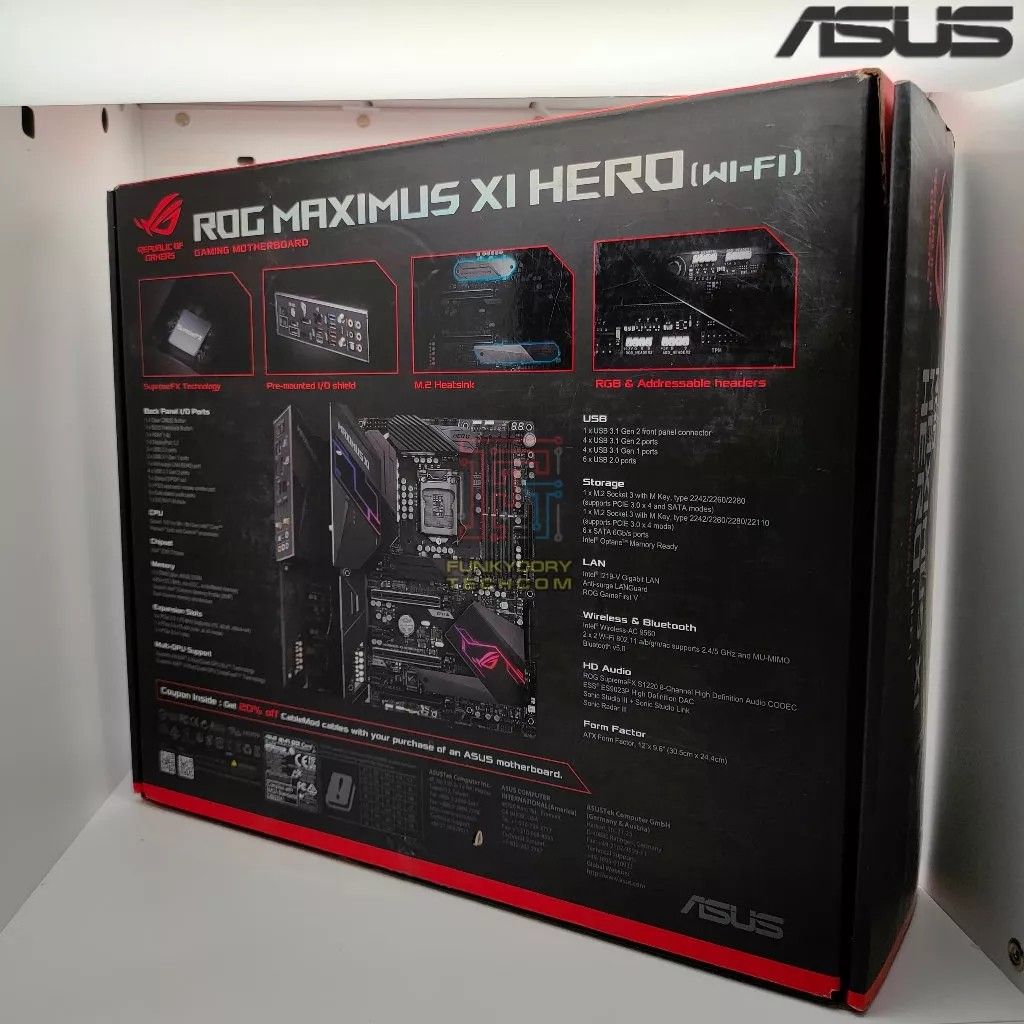 Asus rog maximus xi hero wifi best sale