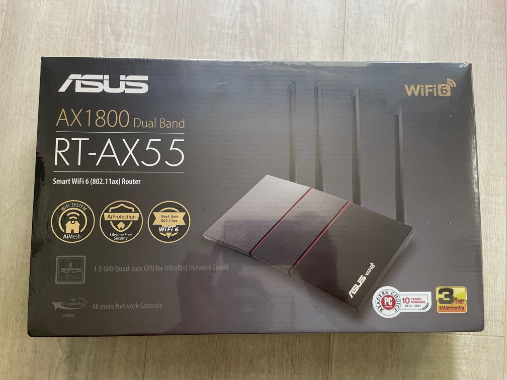 Asus RT-AX55 Router, Computers & Tech, Parts & Accessories, Networking ...