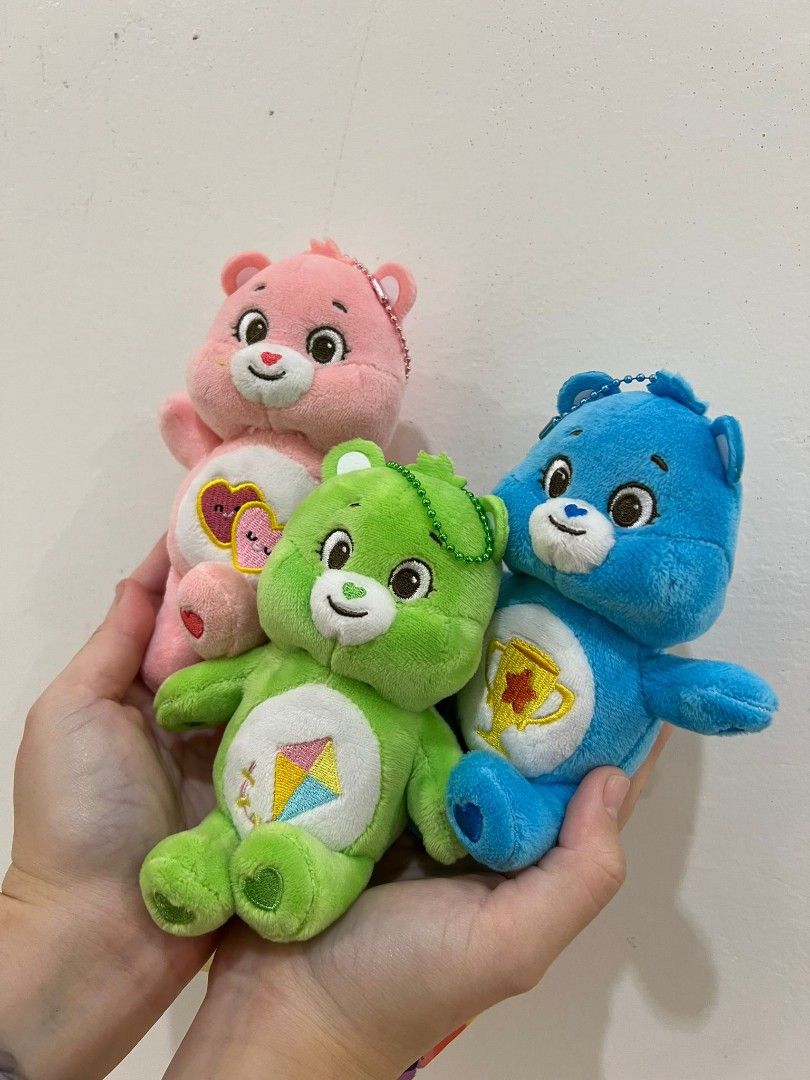Care bear plush keychain online