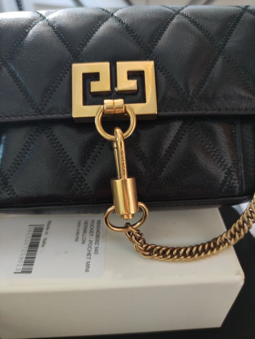 Givenchy black discount mini pocket bag