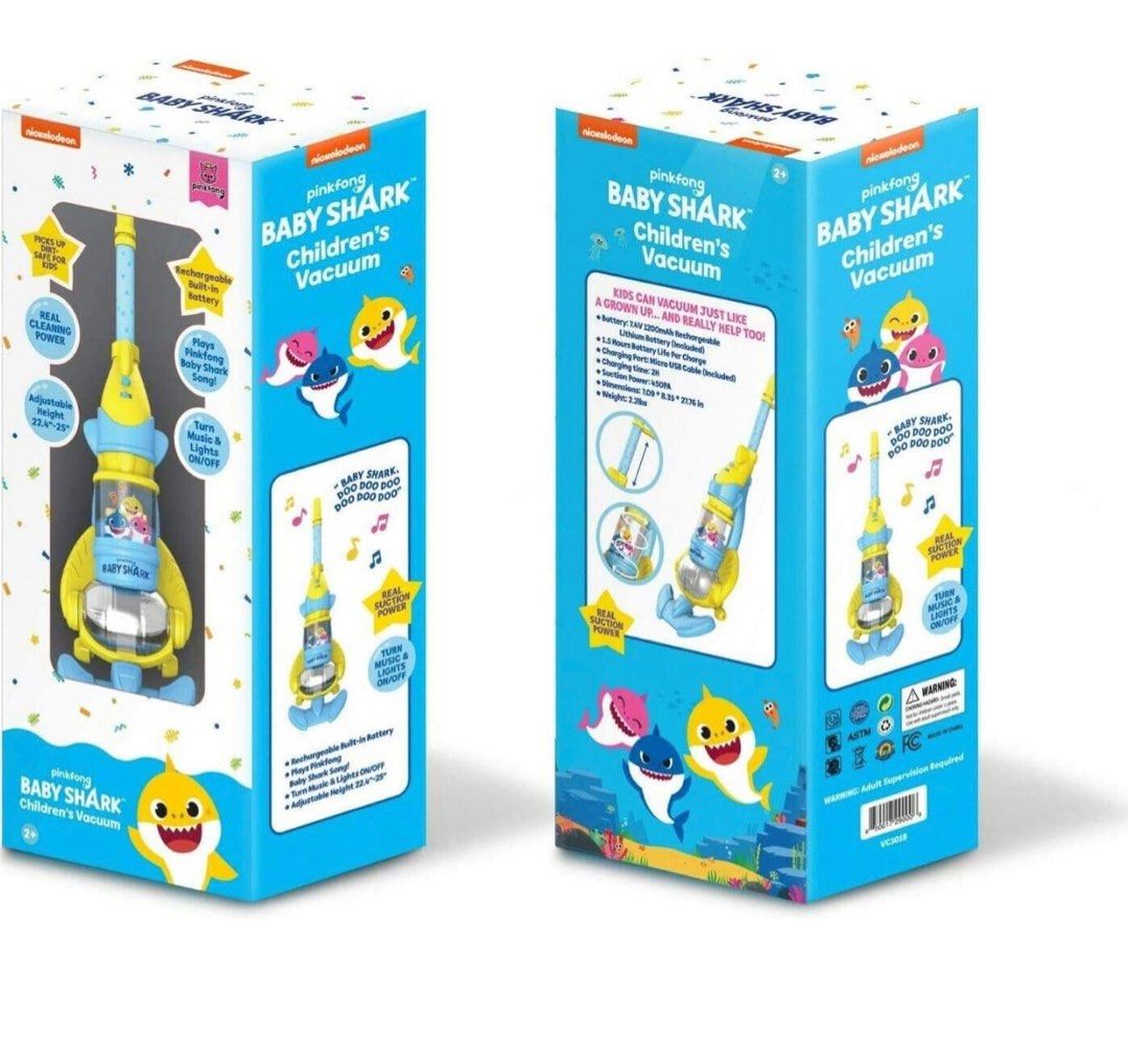 Baby shark Vacuum Cleaner, Hobbies & Toys, Toys & Games on Carousell
