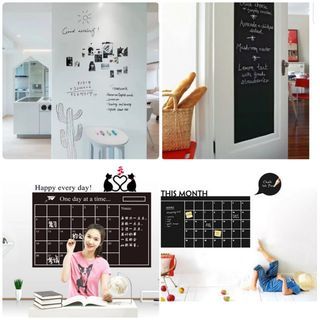 Blackboard calendar kanban children's graffiti wall self-adhesive removable kindergarten classroom calendar announcement office layout
