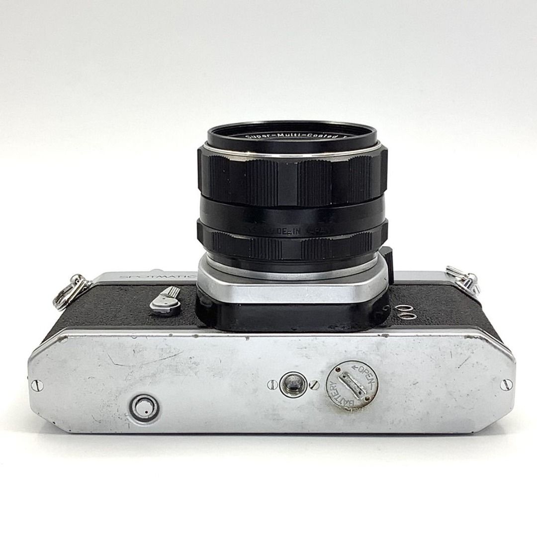 BMC] Asahi Pentax Spotmatic SP Silver Super-Multi-Coated Takumar 55mm F1.8  M42 Mount 35mm Film SLR Camera Bundle (Used), Photography, Cameras on  Carousell