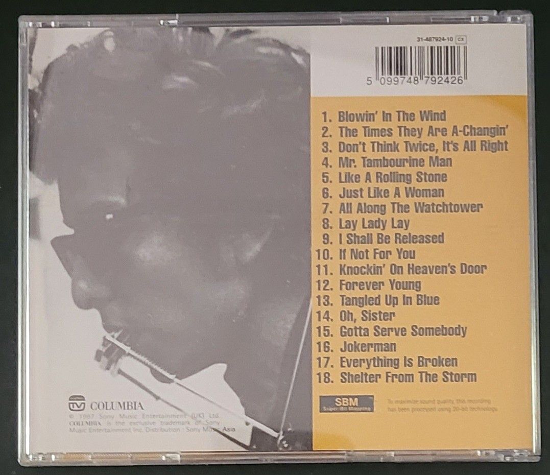 Bob Dylan The Best Of Vol 2 Hobbies And Toys Music And Media Cds And Dvds