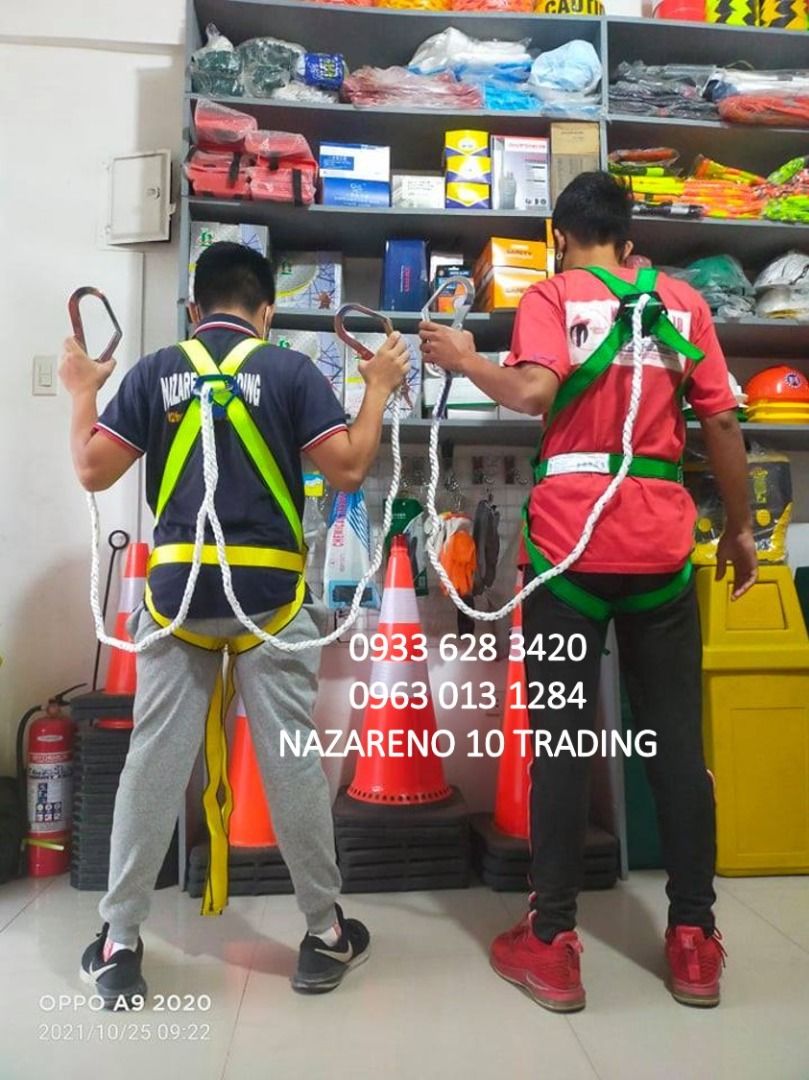 Fall Protection Harness Full Body Safety Harness Construction Adjustable  Belt With Hook