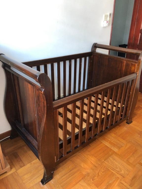 Boori Cot + Mattress Free, Babies & Kids, Baby Nursery & Kids Furniture