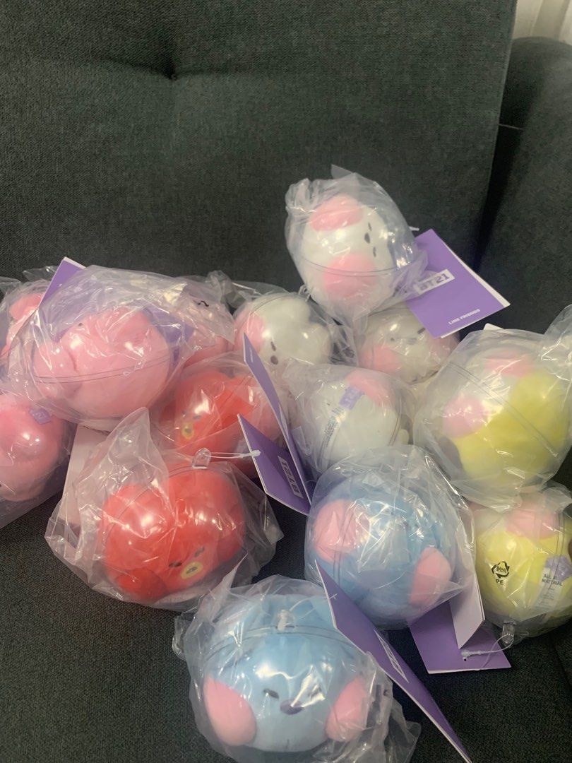BT21 minini stress ball (Category: Designer & Blind Box Toys) located in Imus. Submitted by tannieshopper (Listing ID 1227932811, Image 3). Description: ✨SALE✨ WTS LFB PH ON HAND, SEALED, & OFFICIAL BT21 minini stress ball 💸 PHP 520 (from 1050) 🔸Available characters: - RJ❌ - Cooky ❌ - Chimmy ❌ - Tata ❌ - Koya✅ 🏷bts namjoon seokjin yoongi hobi jimin taehyung jk.