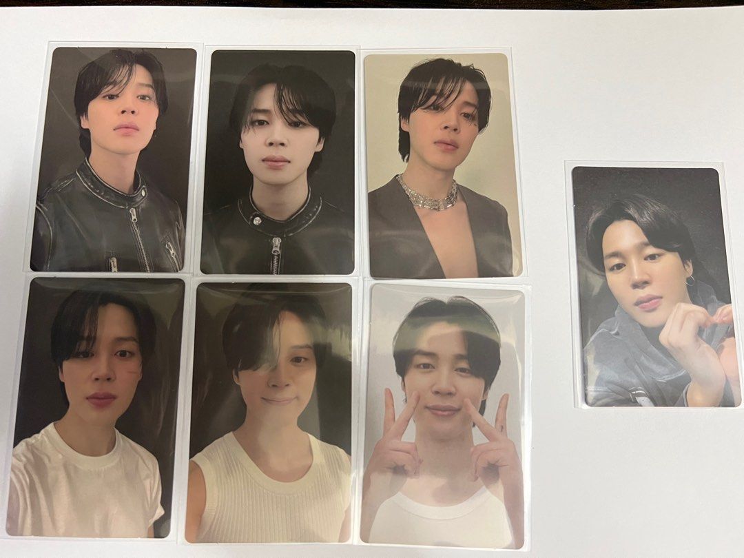 BTS Jimin — Face小卡Face album photocard , 興趣及遊戲, 收藏品及