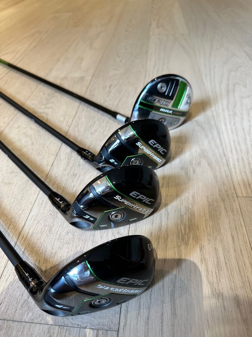 Callaway Epic 5 wood and superhybrids, Sports Equipment, Sports & Games