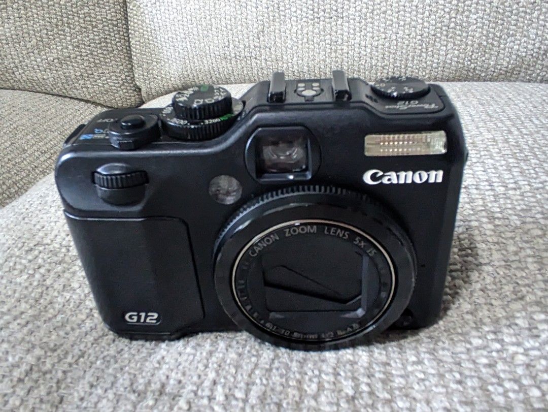 Canon G12 with Kata camera bag, Photography, Cameras on Carousell