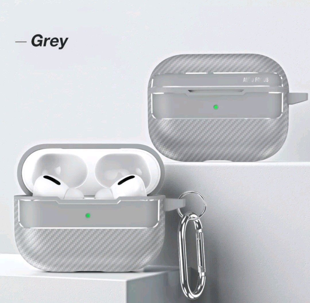 Carbon Fiber Airpods 1 / 2 / 3 / Pro / Pro 2 Case, Mobile Phones