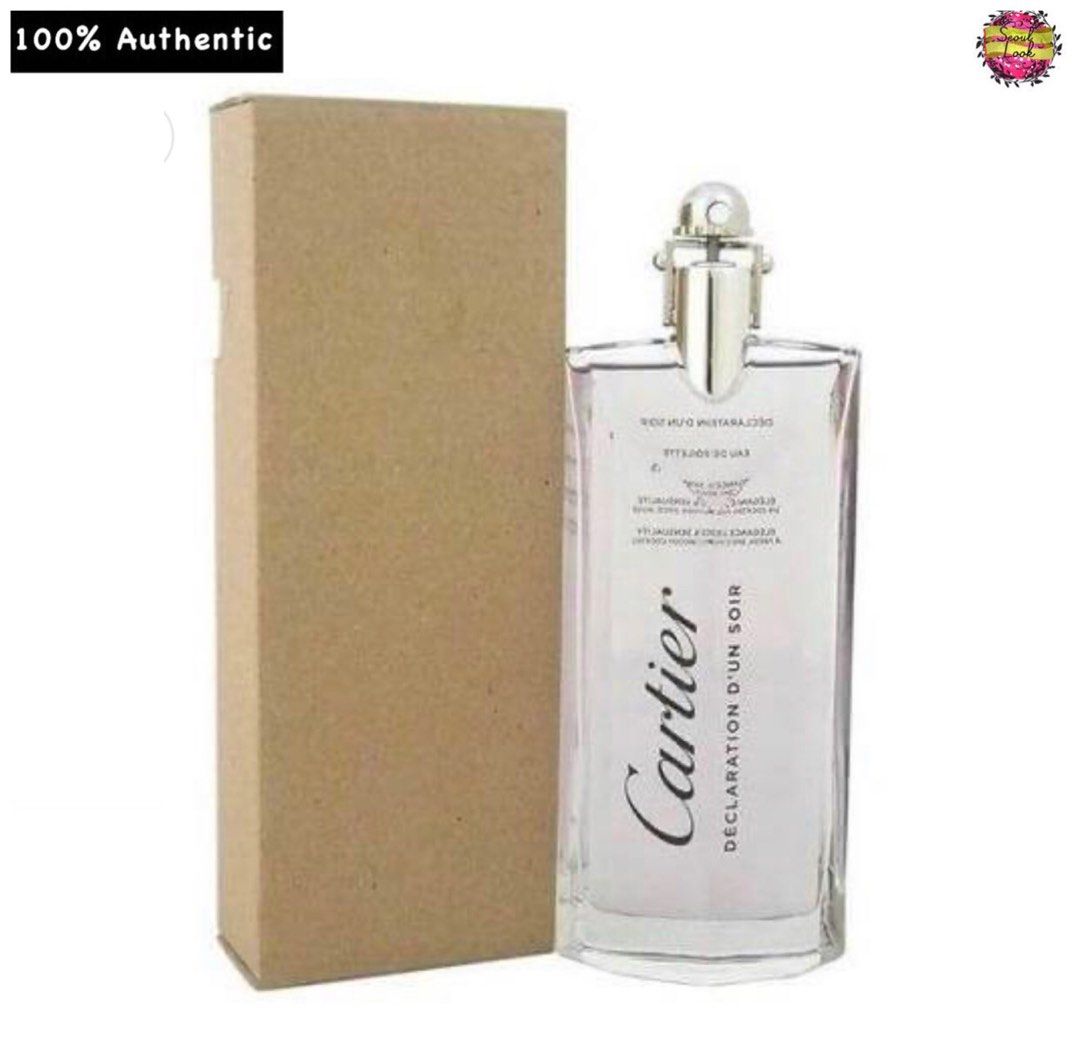 Cartier Declaration D Un Soir EDT 100ml for Men Tester Beauty