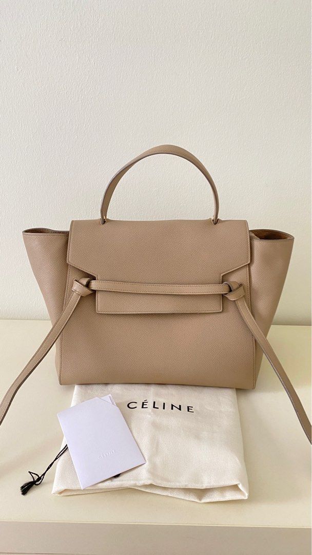 Light taupe celine belt bag store