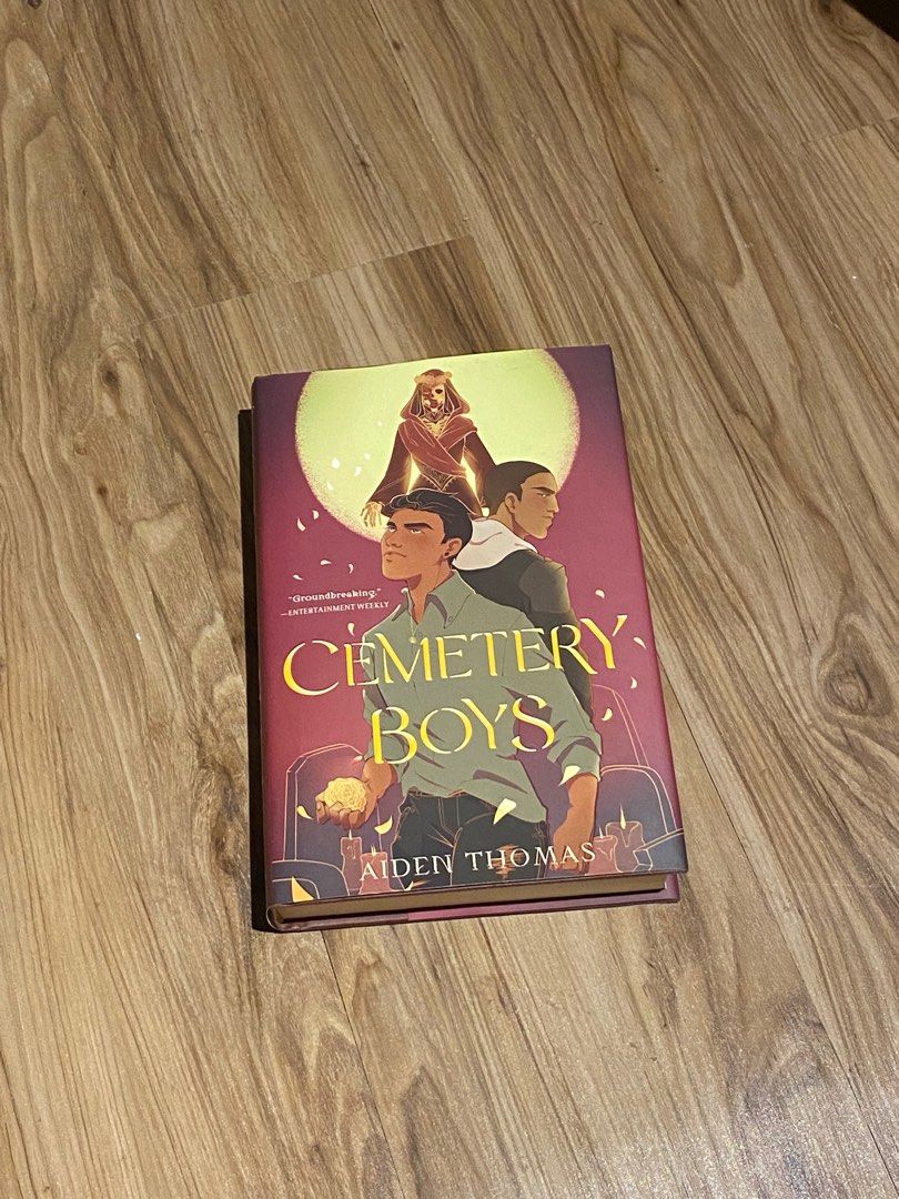 Cemetery Boys by Aiden Thomas (Hardcover) (Category: Storybooks) located in Pasig City. Submitted by pearldiver (Listing ID 1227995085, Image 1). Description: Purchased from fullybooked, never read. In perfect condition. Courier to be shouldered by buyer, thank you!.