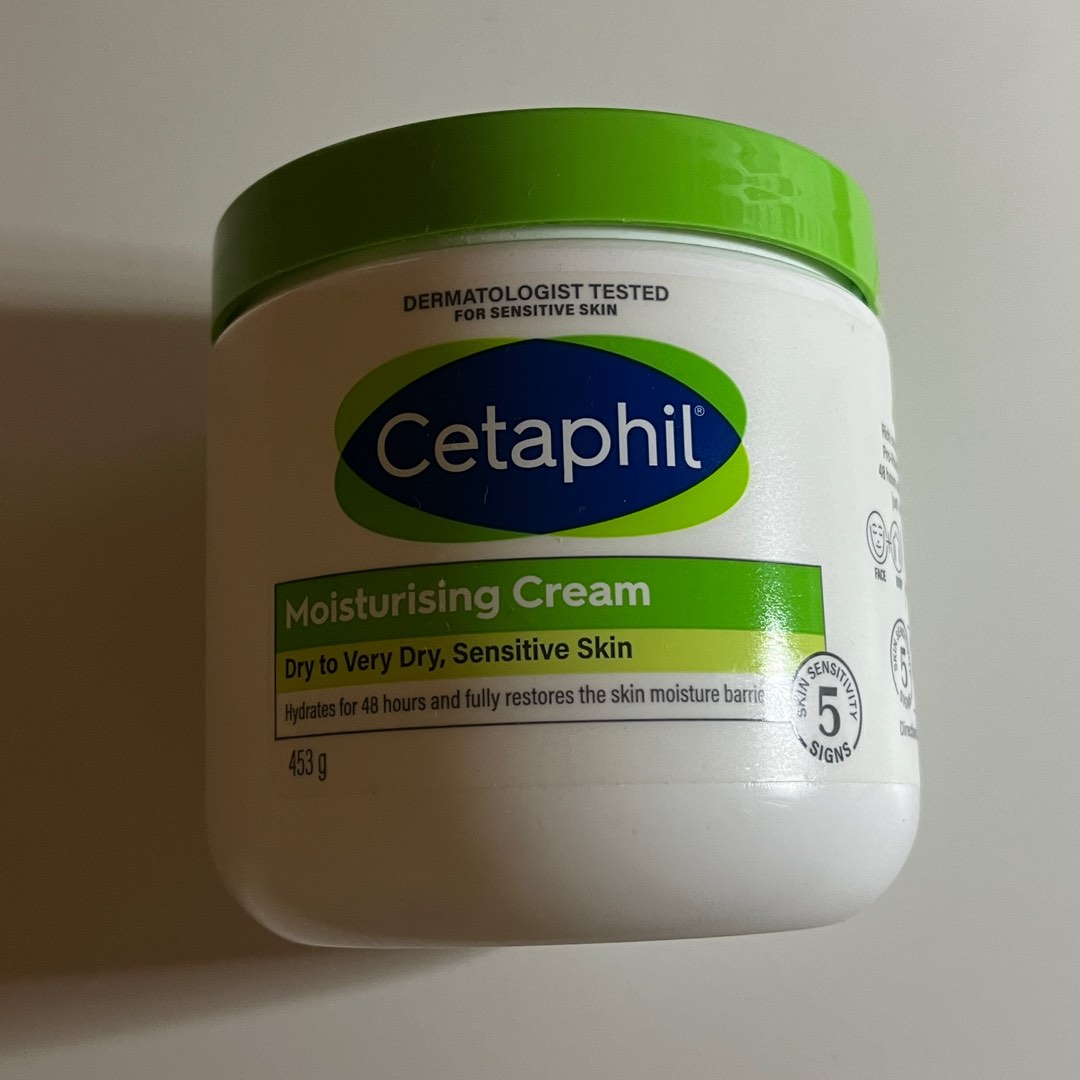 Cetaphil Moisturizing Cream For Face & Body 453g, Beauty & Personal