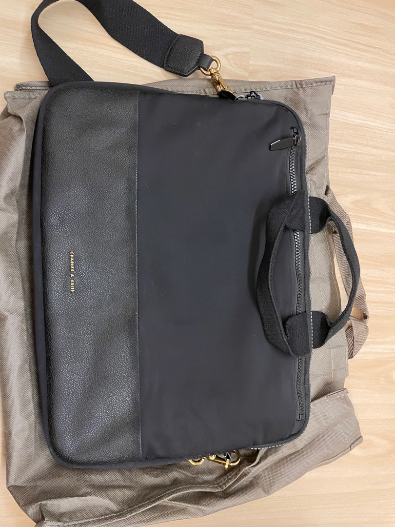 Charles and Keith laptop bag & Goldlion formal document folder