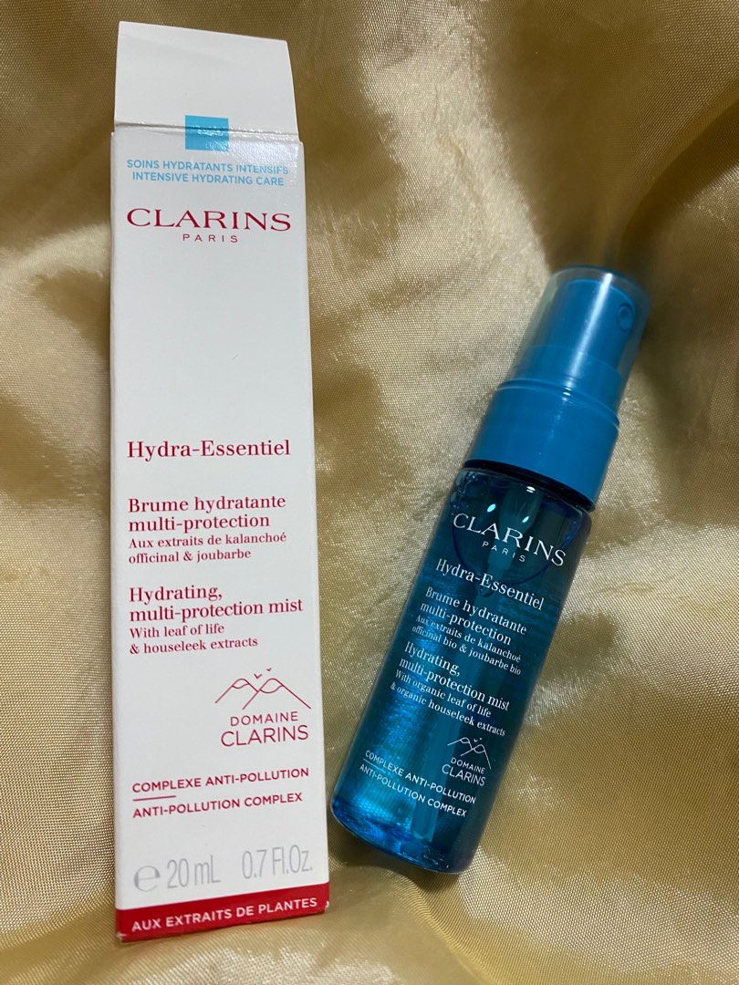 Clarins hydrating mist 20ml, Beauty & Personal Care, Face, Face Care on Carousell