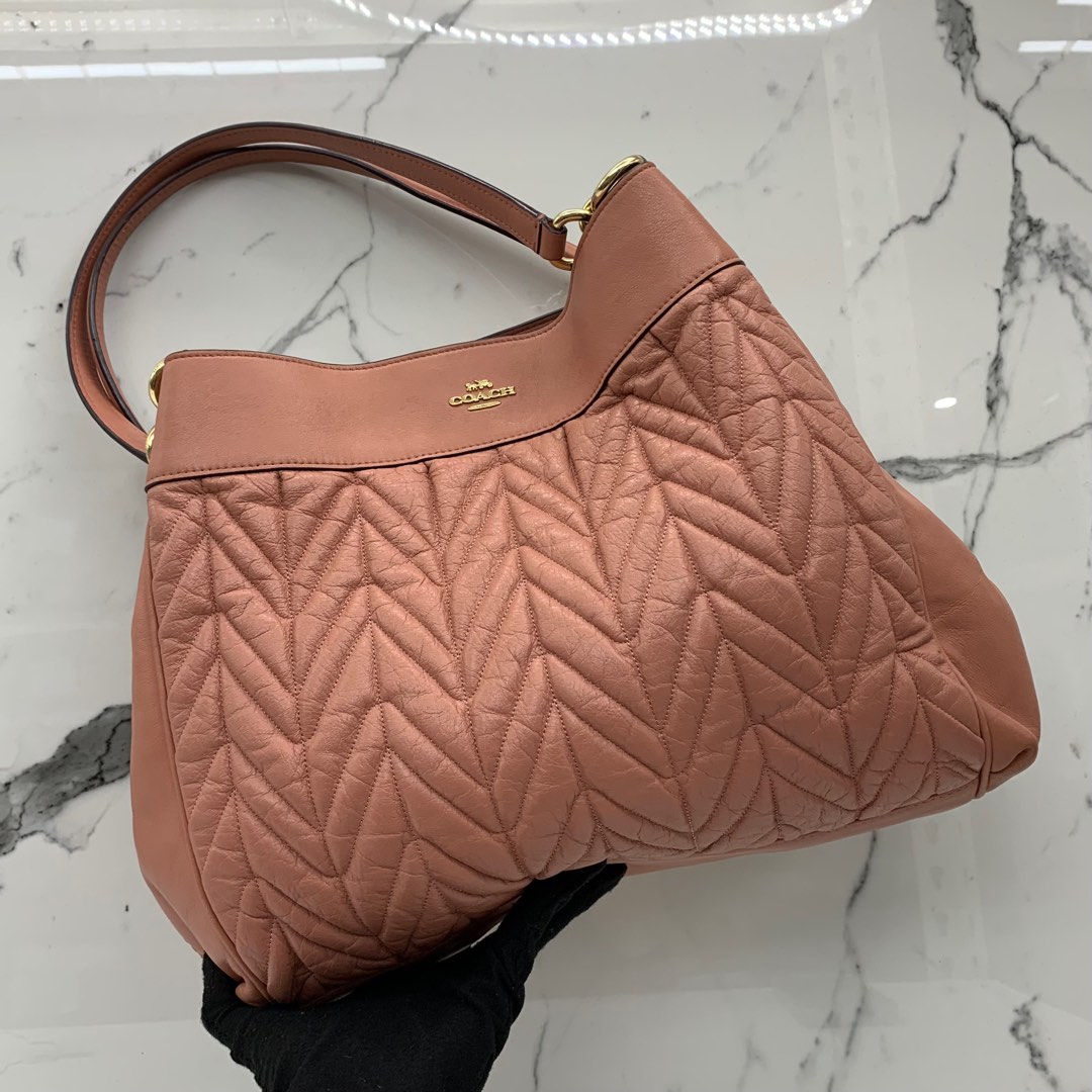 COACH F32978 PINK LEATHER BAG 237012439 Women s Fashion Bags