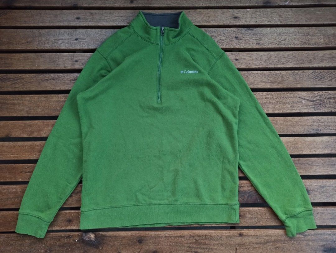 Green columbia quarter zip Clearance