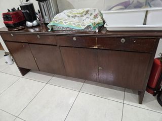 Console table cabinet