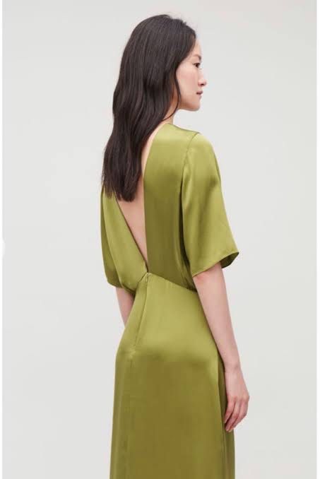 Cos satin dress hot sale
