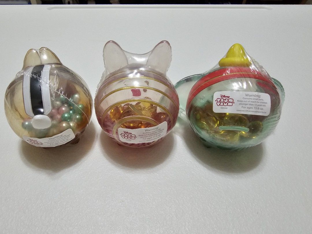 CPCM Sofubi (Category: Designer & Blind Box Toys) located in Singapore. Submitted by PoohMum (Listing ID 1228046936, Image 3). Description: Cny Piglet and Eeyore Beads Chip Open to trade with Sakura ed.