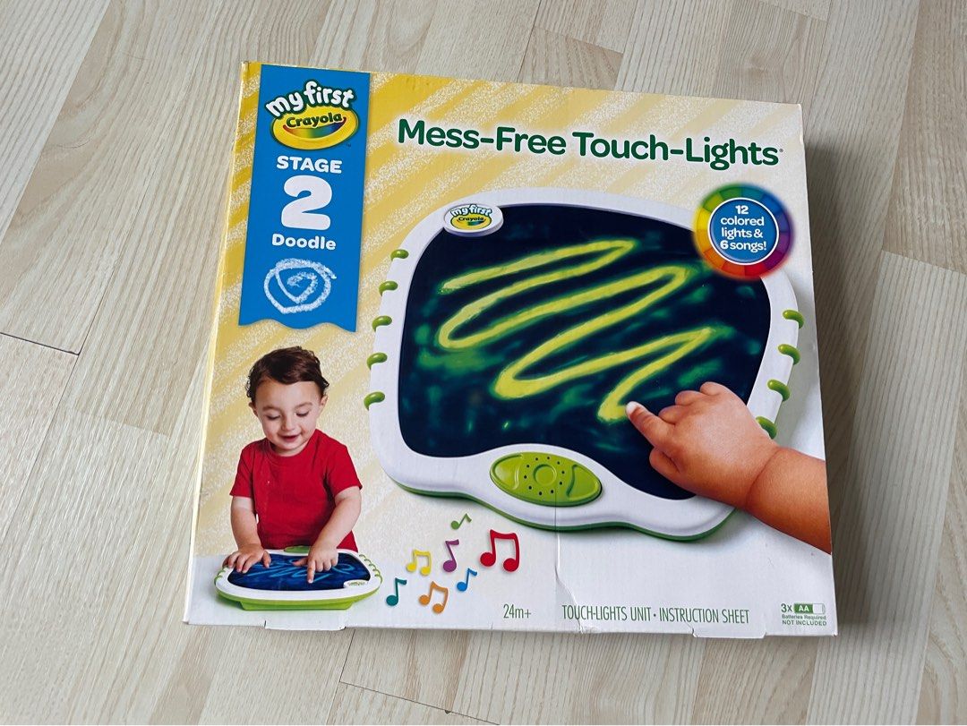 Crayola Mess Free Touch Lights, 興趣及遊戲, 玩具 & 遊戲類 Carousell