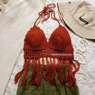 Crochet Madelyn Top Bikini Bralette Summer
