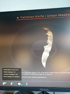 CSGO falchion knife urban masked(ft) buff price