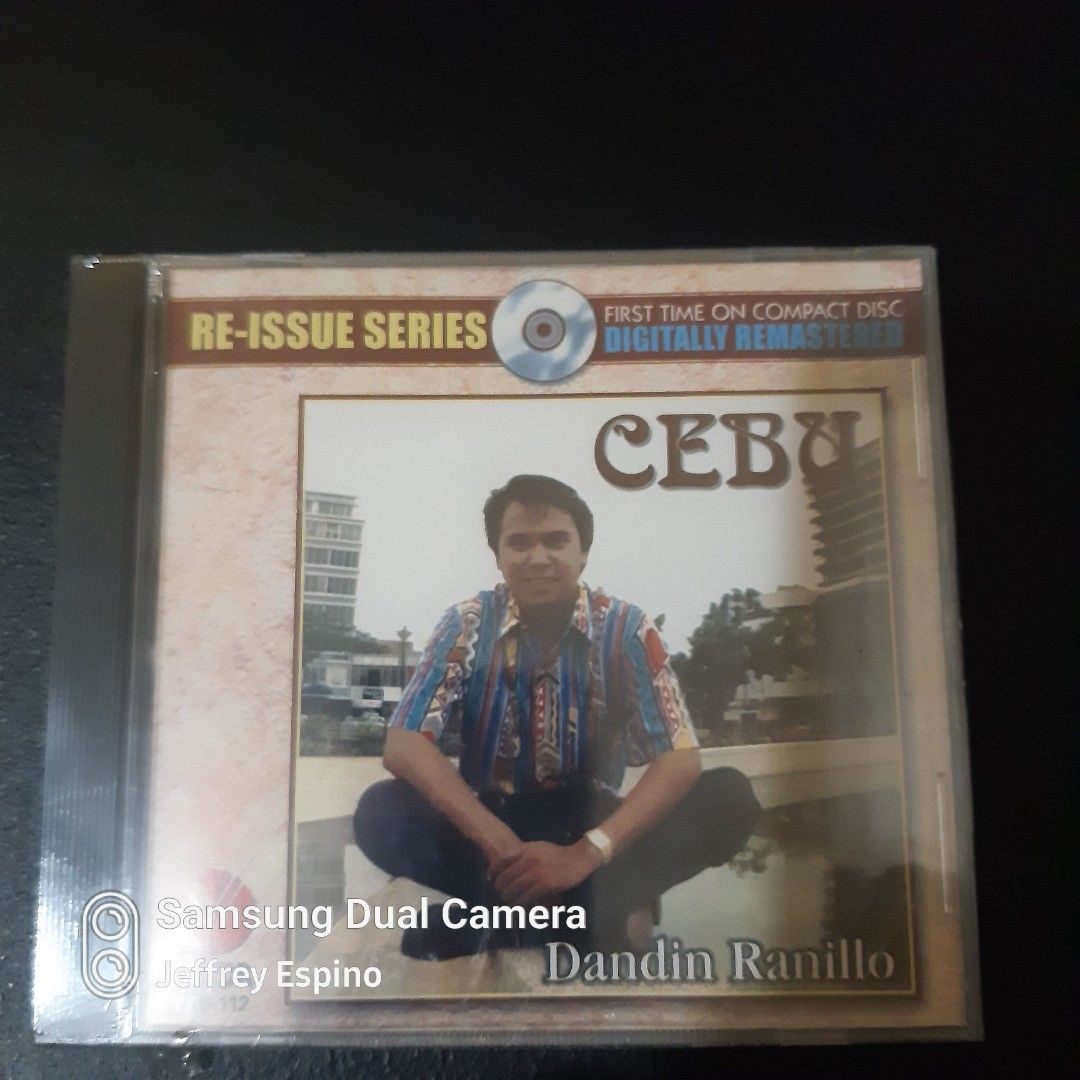 Dandin Ranillo Cebu Re Issue Series opm cd on Carousell