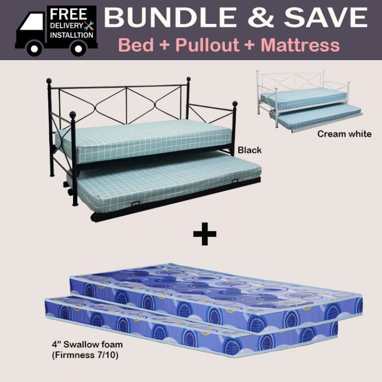 DAY BED BUNDLE SET, Furniture & Home Living, Furniture, Bed Frames