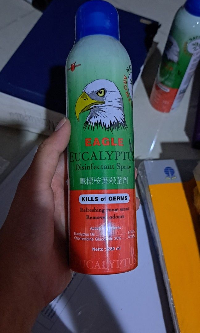 NEW Eagle disinfectant spray, Kesehatan & Kecantikan, Parfum, Kuku