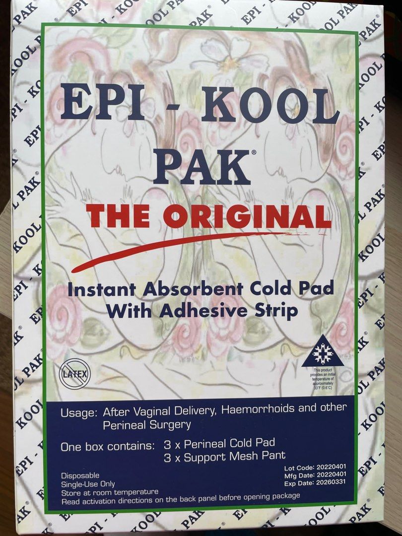 Epikool Pads (Perineal cooling pad), Babies & Kids, Maternity Care on