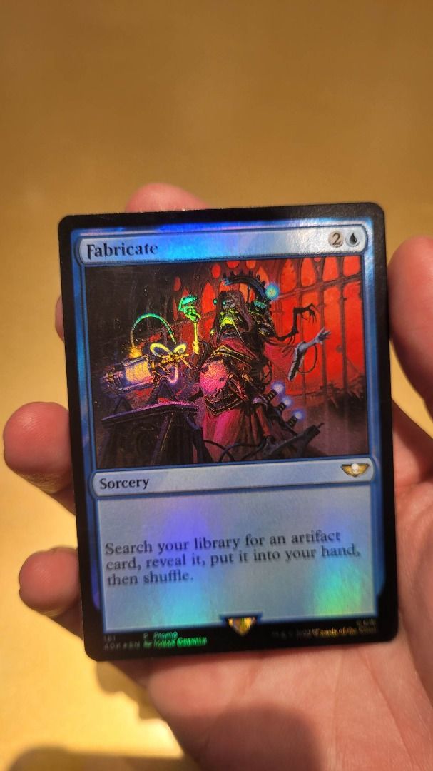 Fabricate Surge Foil MTG Magic The Gathering, Hobbies & Toys, Toys & Games  on Carousell