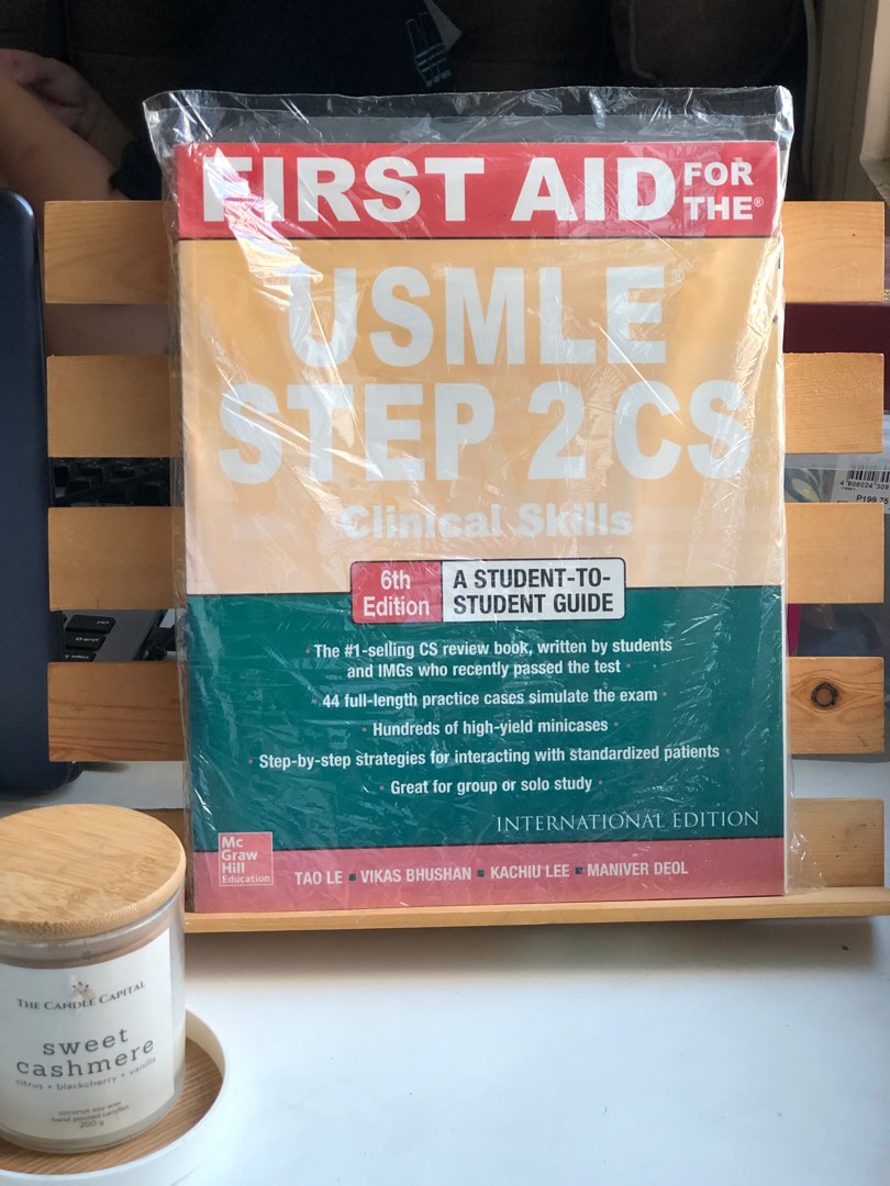 First Aid Step2 First aid for the USMLE Step 2 Clinical Skills, Hobbies & Toys, Books ...