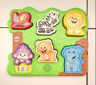 Fisher Price Laugh and Learn Zoo Animal Puzzle