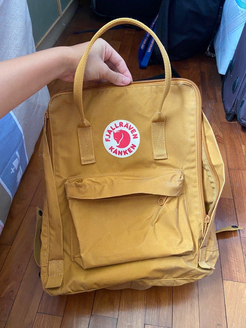 Fjallraven backpack mustard online