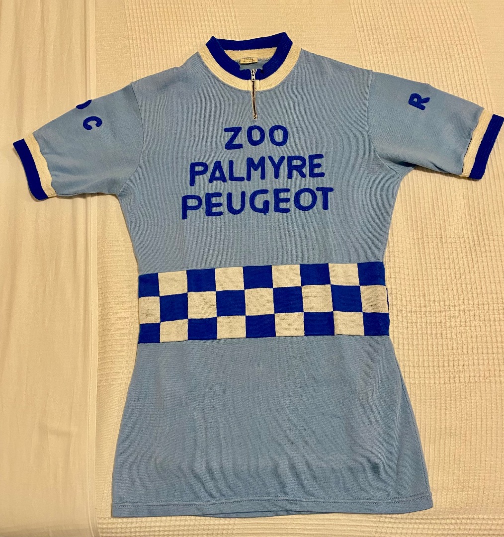 MAILLOT PEUGEOT-ESSO-MICHELIN 1970S Vintage Tour de France Historique Collection EUR 99,99 - FR