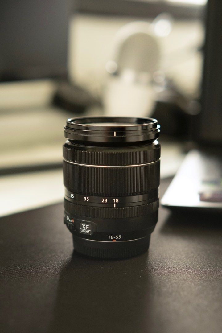 FUJIFILM XF 18-55mm f/2.8-4 R LM OIS Wide Angle Lens (16276479) + AOM Pro  Kit Combo Bundle ? Fuji 18-55 mm X-Mount Zoom Kit Lens - International