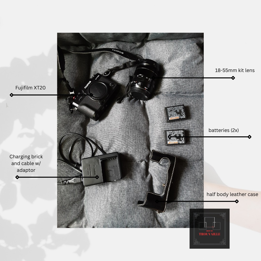 Fujifilm Xt20 1855mm kit lens, Photography, Cameras on Carousell