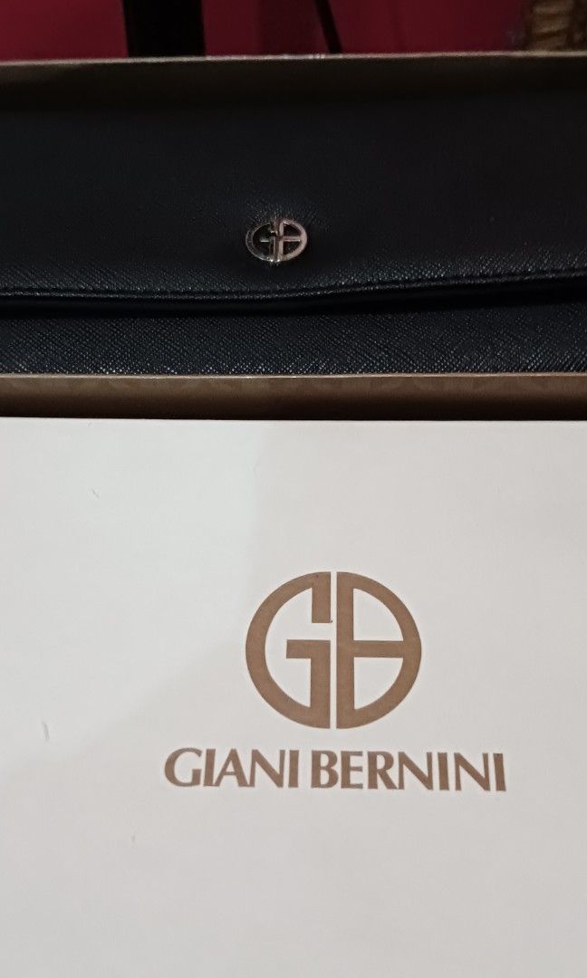 Giani Bernini black wallet on Carousell