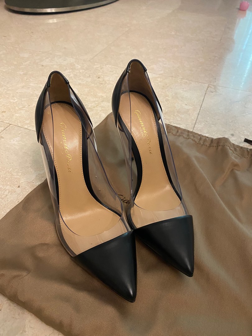 Gianvito rossi deals plexi silver