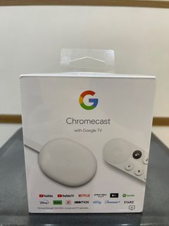 Google Chromecast 4K - Snow