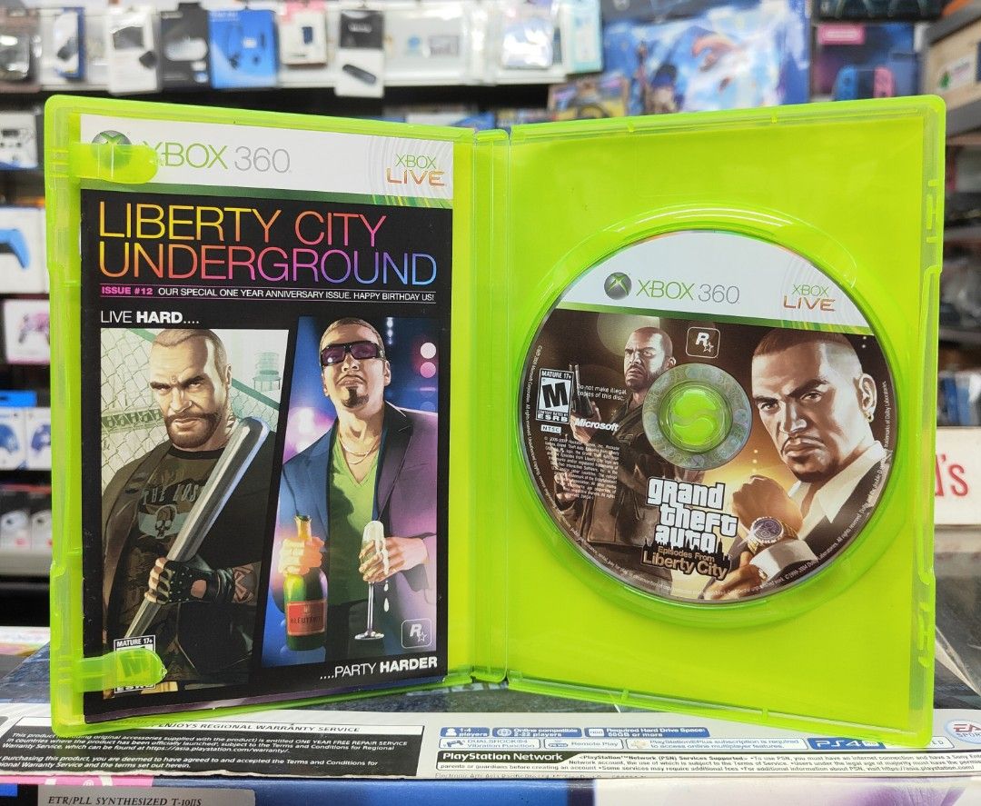 Grand Theft Auto Episode From Liberty City, Video Gaming, Video Games ...