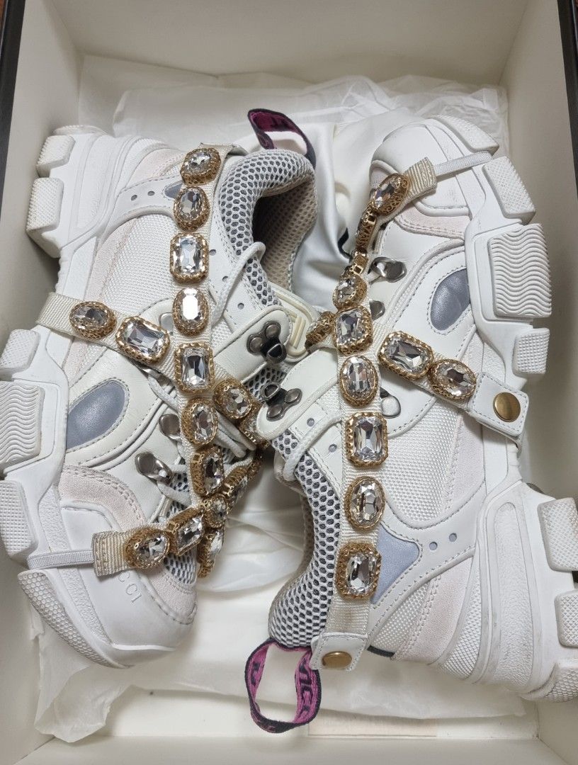 Gucci sneakers with outlet gems