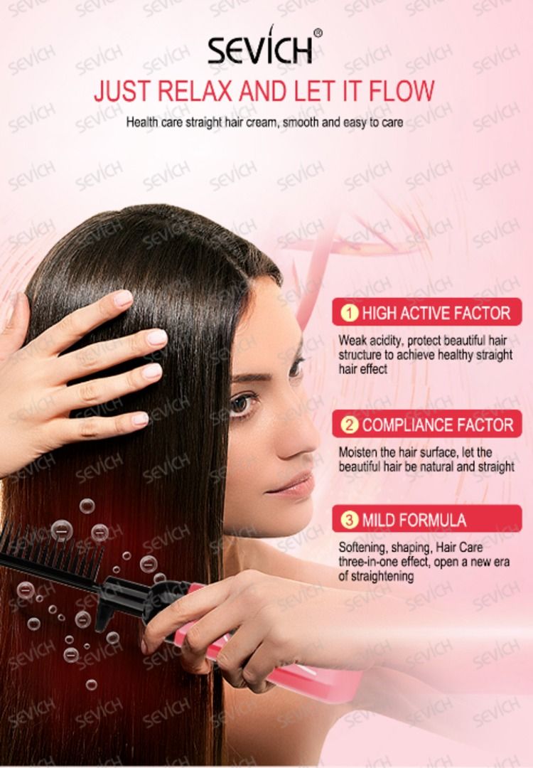 Hair straightener protection cream online